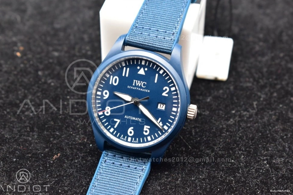 Edition 'Laureus Sport Nylon A on Best for Blue 1199 TechFriendly Strap Blue of Pilot Watch Good' M+F Ceramic 0427